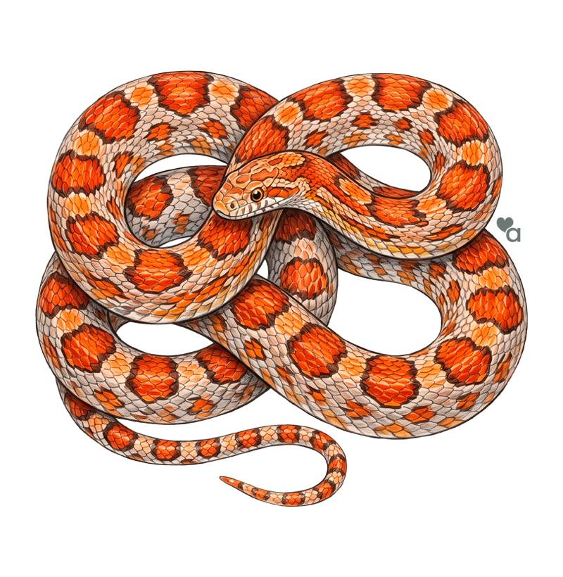 Répteis - Mini - Corn Snake - Regata - Imagem 2