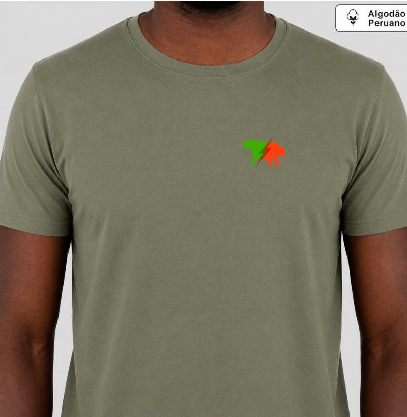 Camiseta Trader Bull vs Bear Algodão Peruano - Imagem 4