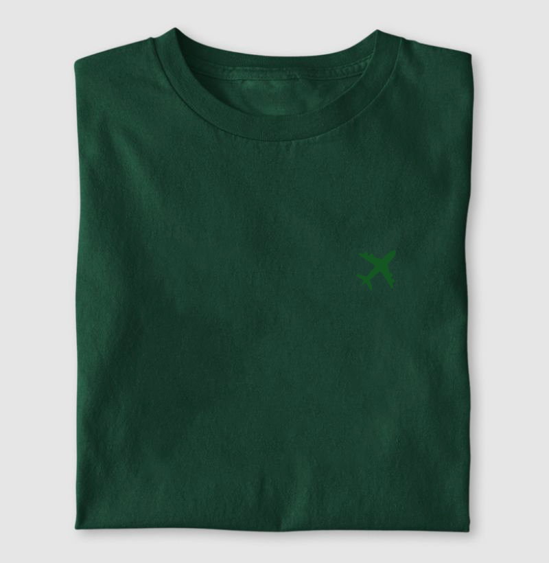 Viajante Minimalista - avião verde escuro - Imagem 2