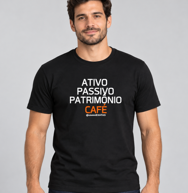 Camiseta Balanço Contábil & Café - Imagem 2