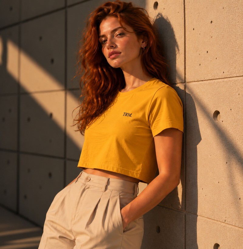 TRM Timeless Cropped Yellow - Imagem 3