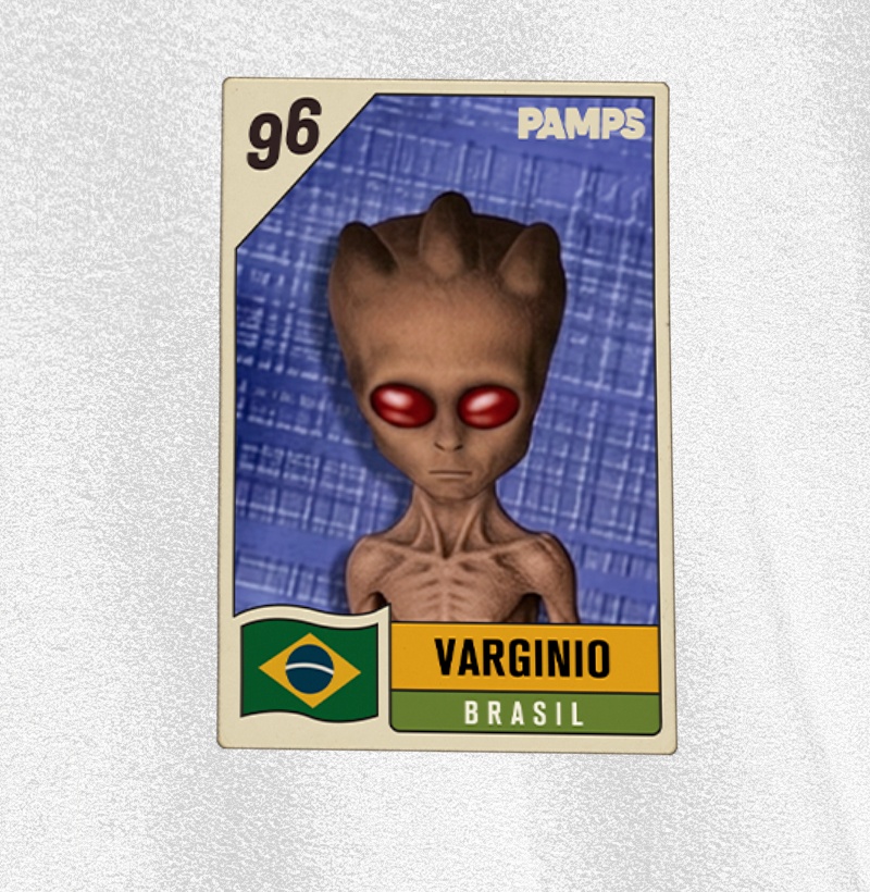 FIGURINHA VARGINIO 96 - Imagem 2