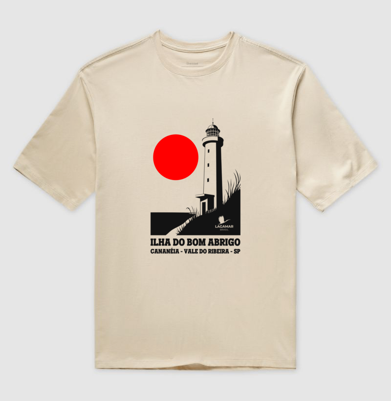 Camiseta Oversized Ilha do Bom Abrigo Oversized - Imagem 3