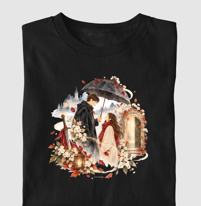 Solitário, Inverno e Eternidade | Camiseta Dorameira em Aquarela - Imagem 2