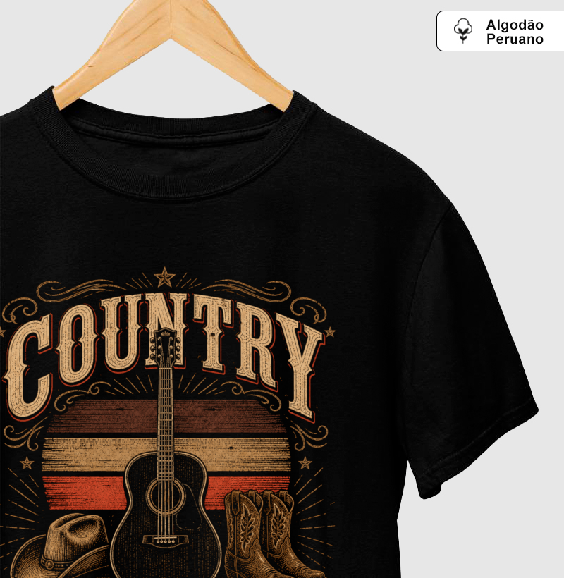 Camiseta Country Masculina Music Vintage - Imagem 2