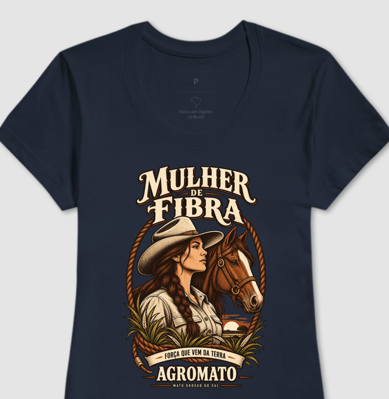 Camiseta Mulher de Fibra - Imagem 3