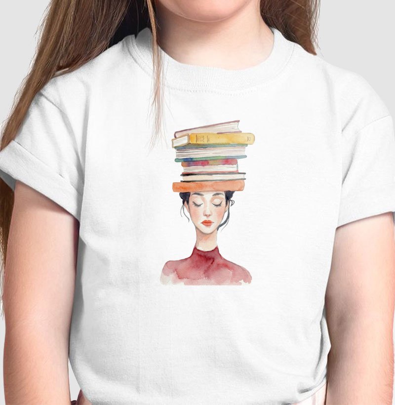 Aquarela - Muitos livros na cabeça - Imagem 2