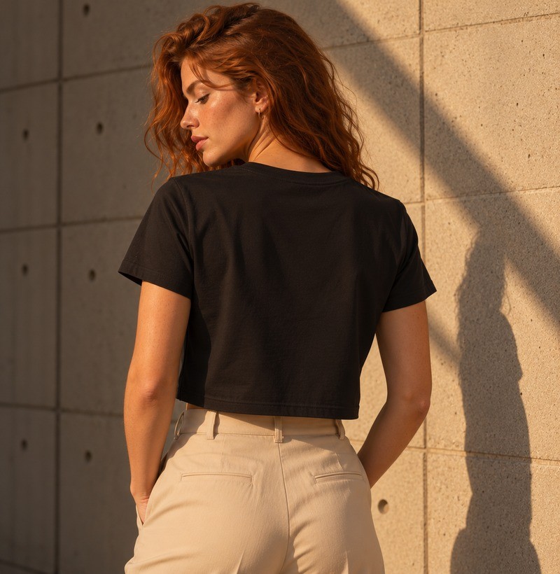 TRM Timeless Cropped Black - Imagem 2