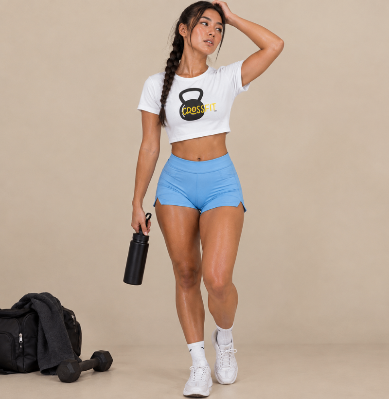Cropped Kettlebell CrossFit – Amor pelo WOD | Cropped Fitness Feminino TRN - Imagem 3