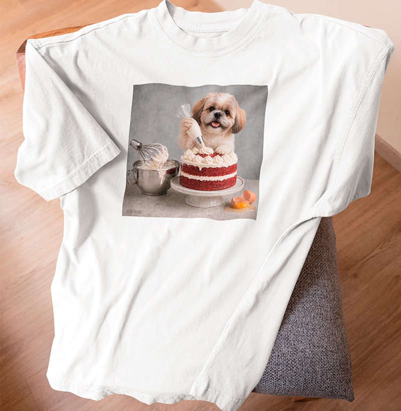 Shih Tzu Chef Confeiteiro 🎂🐾 - Imagem 4