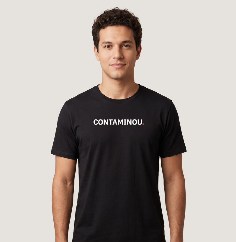 Camiseta Masculina Contaminou - Imagem 2