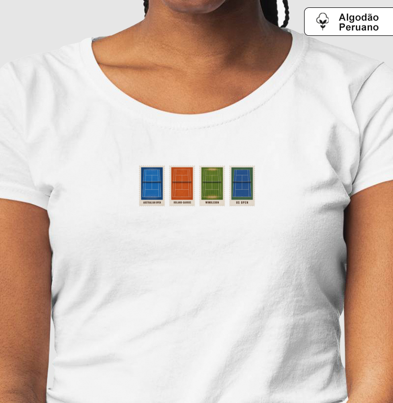 Camiseta Grand Slams (versão pequena - feminina) - Imagem 3