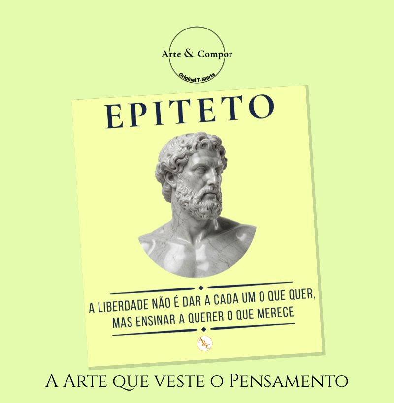 Camiseta O Senhor de Si - Epiteto - Imagem 4