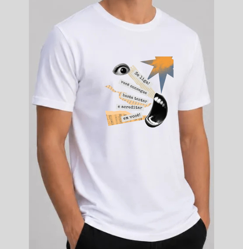 Camiseta Basta acreditar - Imagem 4