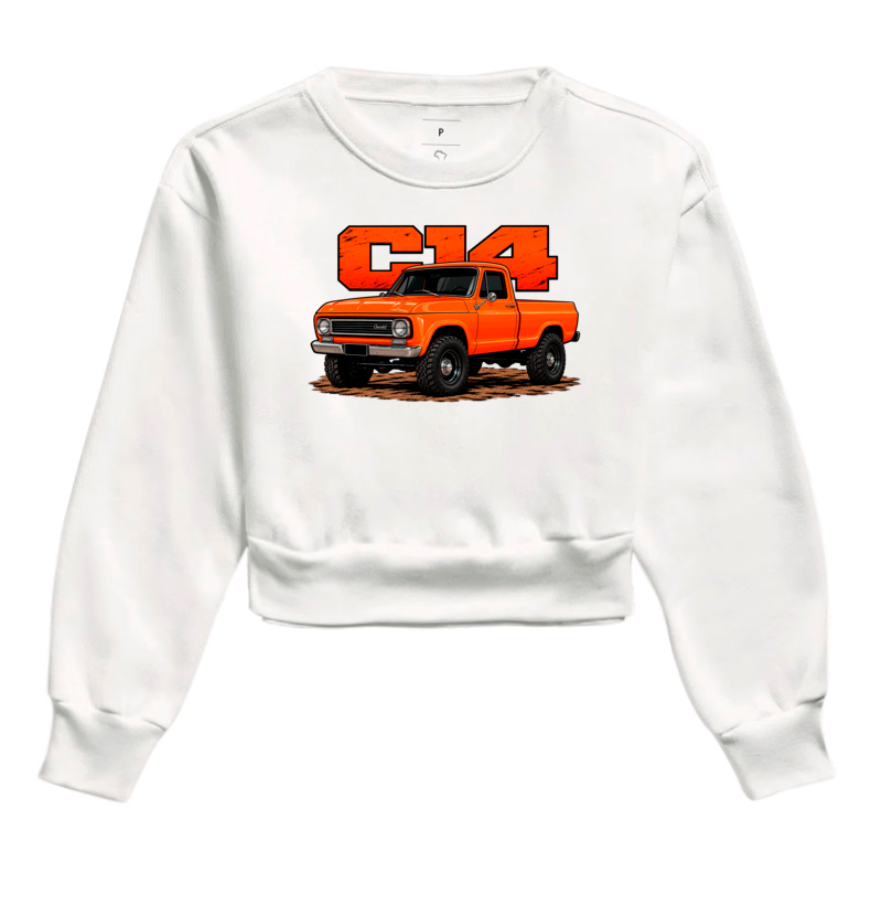 Camiseta cropped feminina C14 - Imagem 4