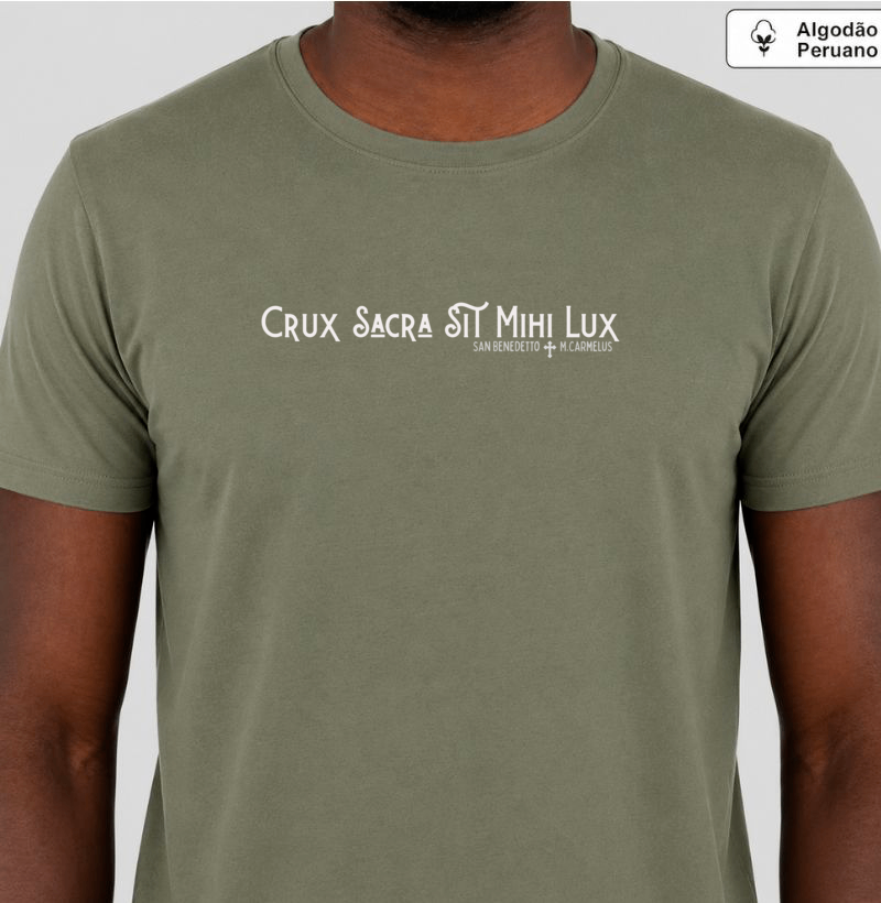 Camiseta São Bento - Cruz Sagrada - Imagem 2