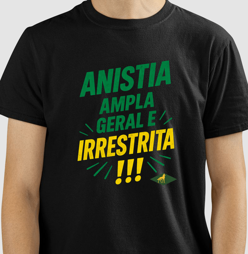 Camiseta Anistia Ampla, Geral e Irrestrita | Manifesto - Imagem 2