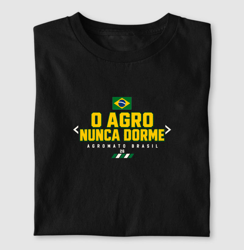 Camiseta O Agro Nunca Dorme - Imagem 2