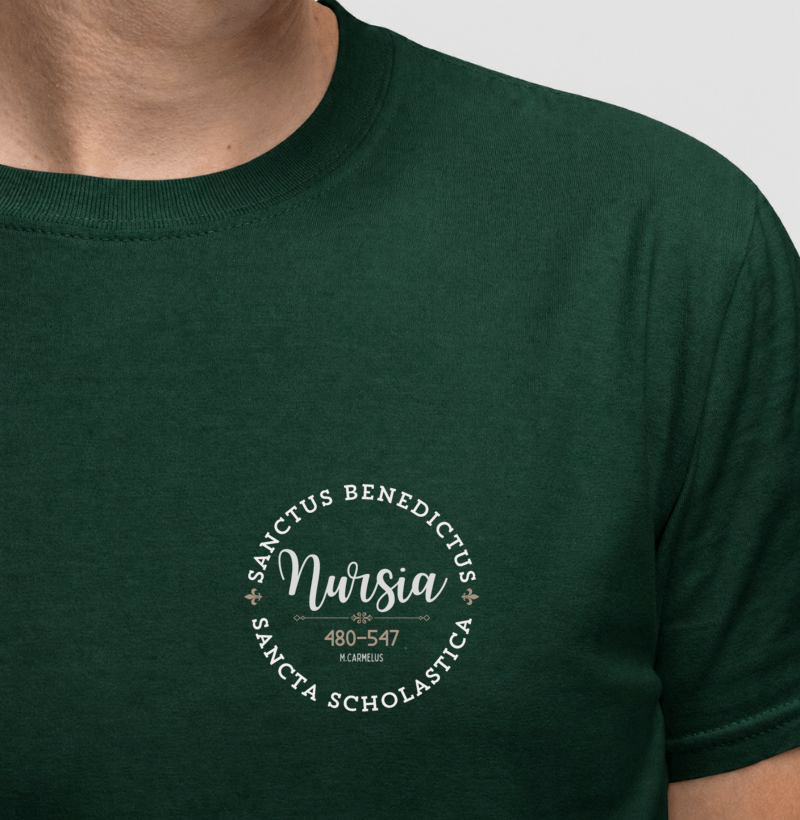 Camiseta Santa Escolástica e São Bento - Imagem 2