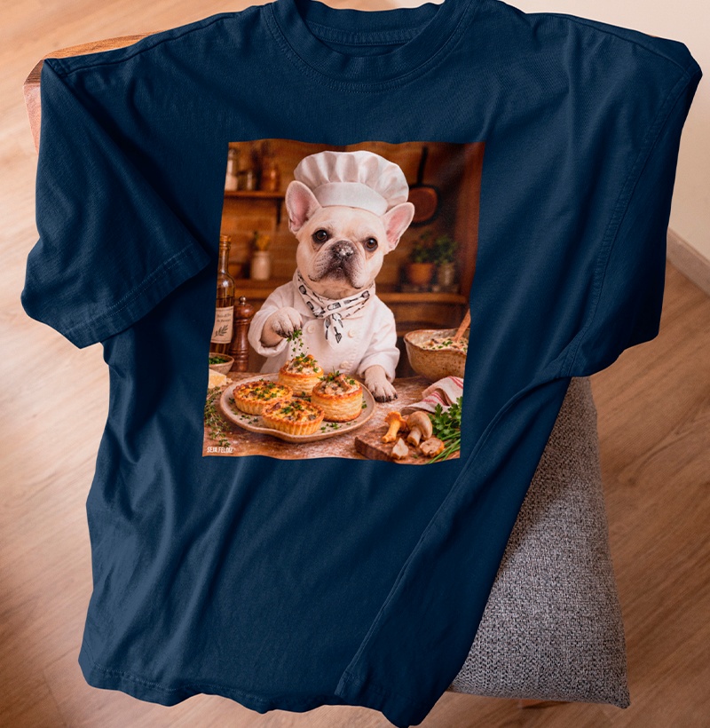Frenchie Chef à Française 🇫🇷🐾Branco - Imagem 2