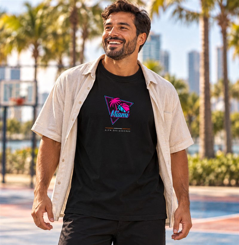 Camiseta Miami Vice — Além das Quadras - Imagem 2