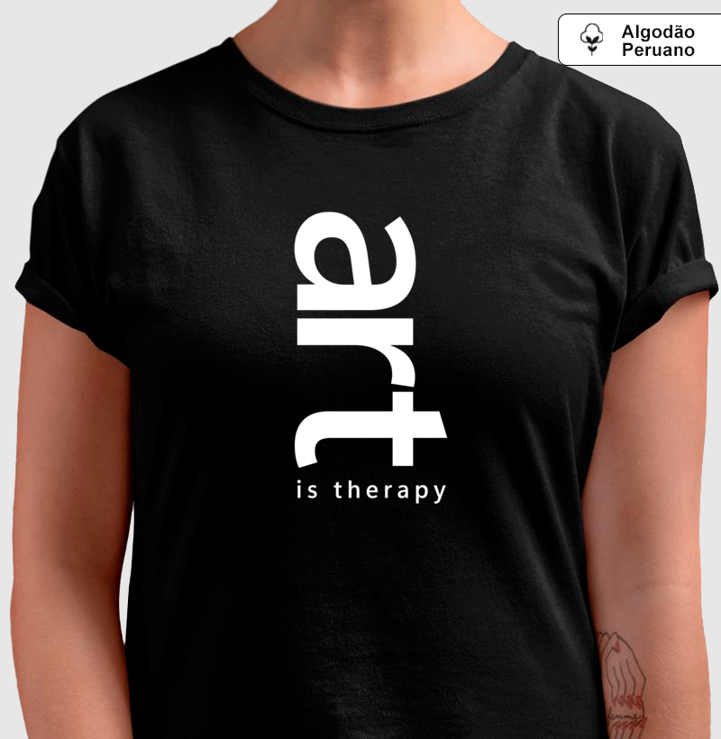 Camiseta - Art is Therapy - Imagem 3