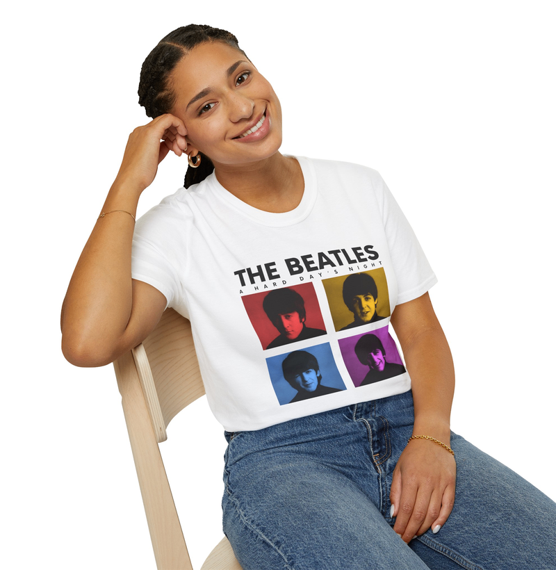Camiseta A Hard Day's Night Colors - Imagem 3