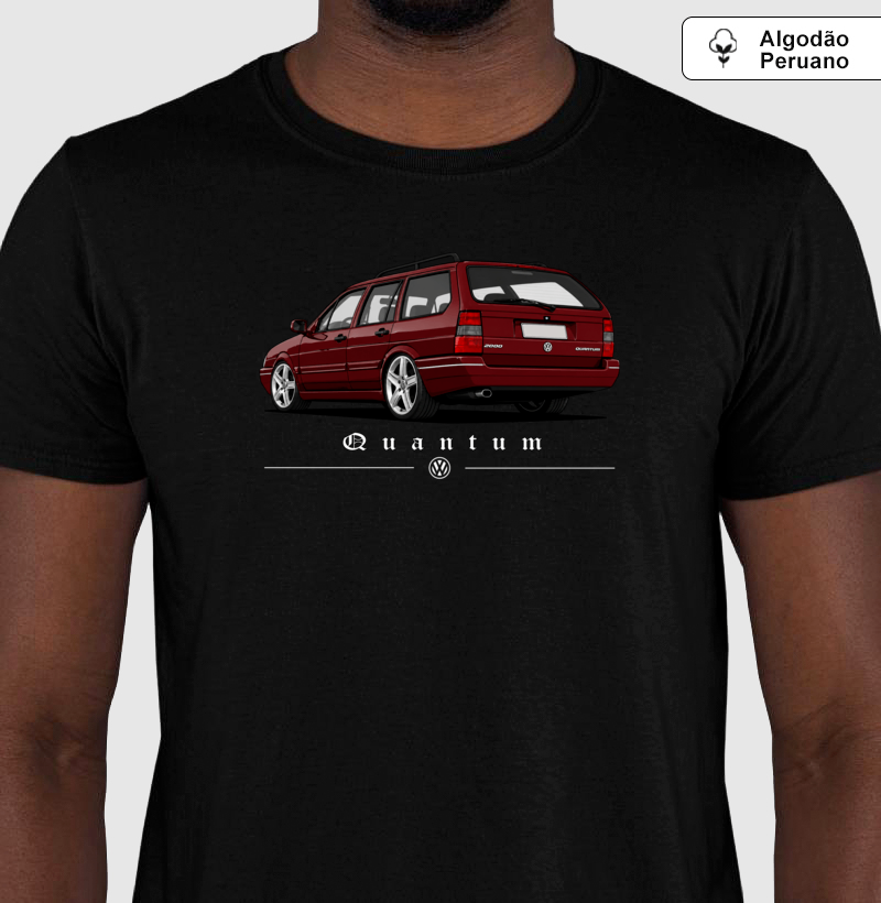 Camiseta em algodão peruano Santana Quantum - Imagem 2