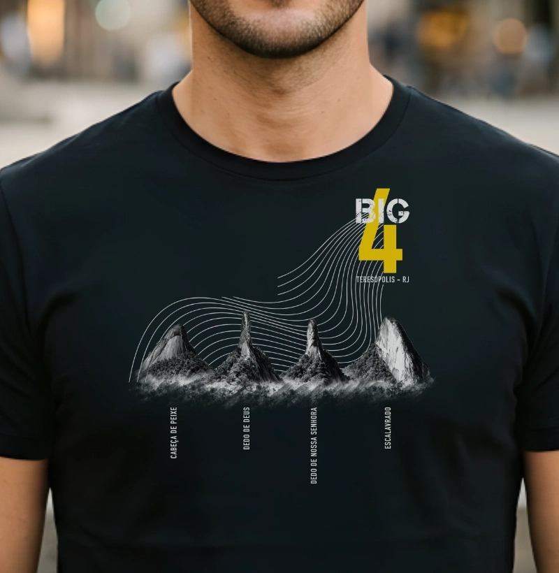 Camiseta Clássicos do Brasil | Big 4 Serra dos Órgãos - Imagem 2