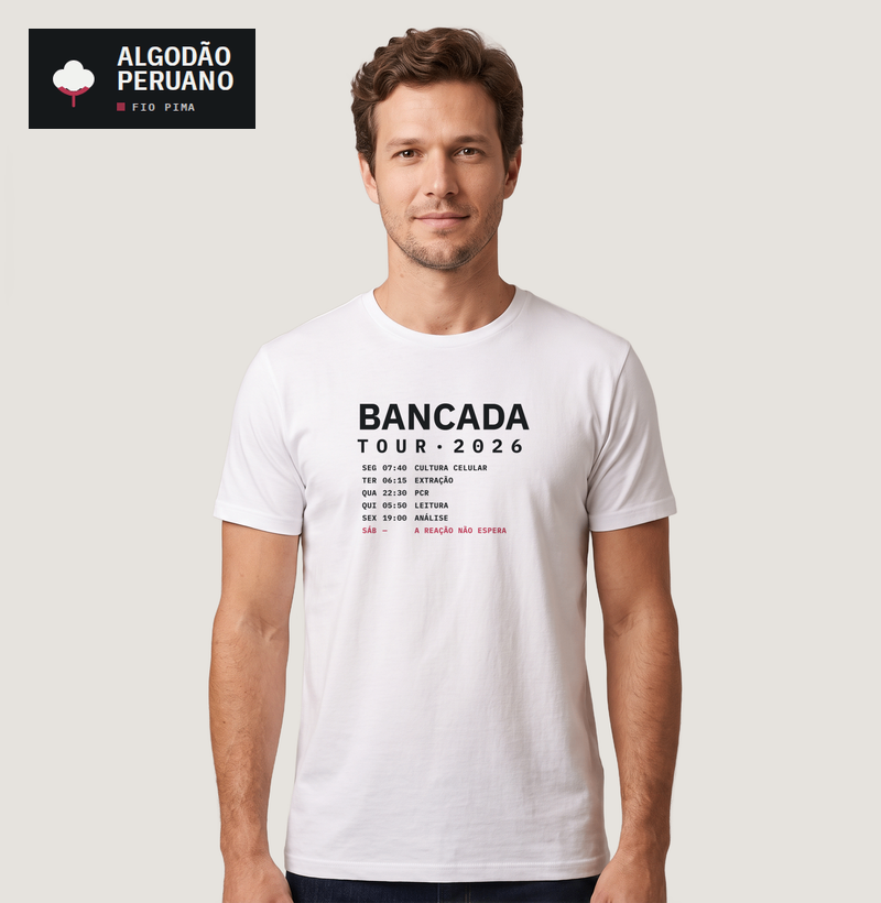 Camiseta Pima Masculina Bancada Tour - Imagem 2