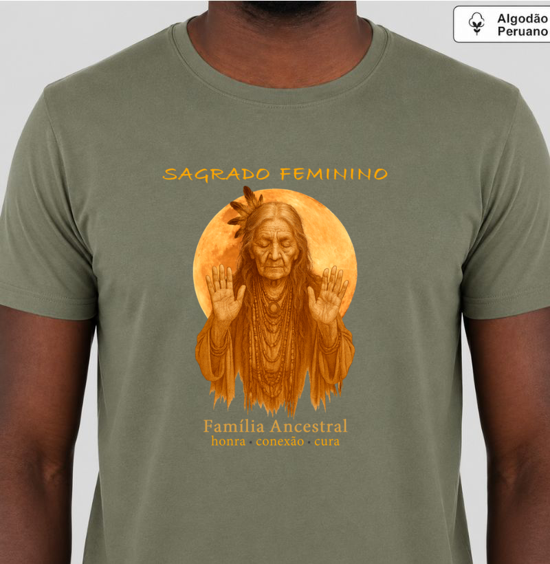 Sagrado Feminino • Ancestralidade (algodão peruano) - Imagem 4