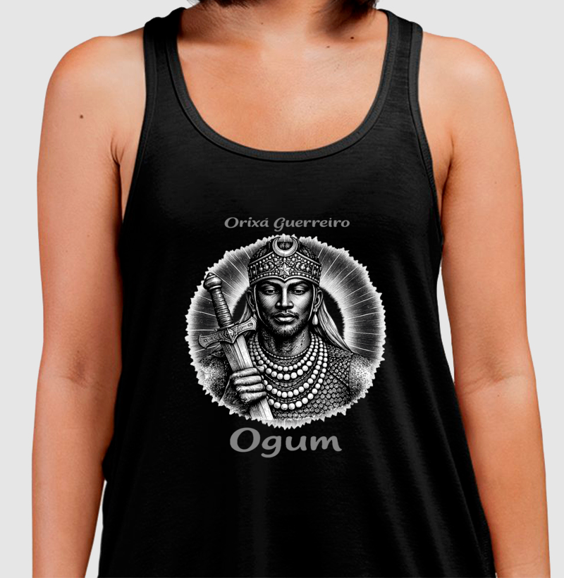 Ogum • Orixá Guerreiro (regata) - Imagem 2