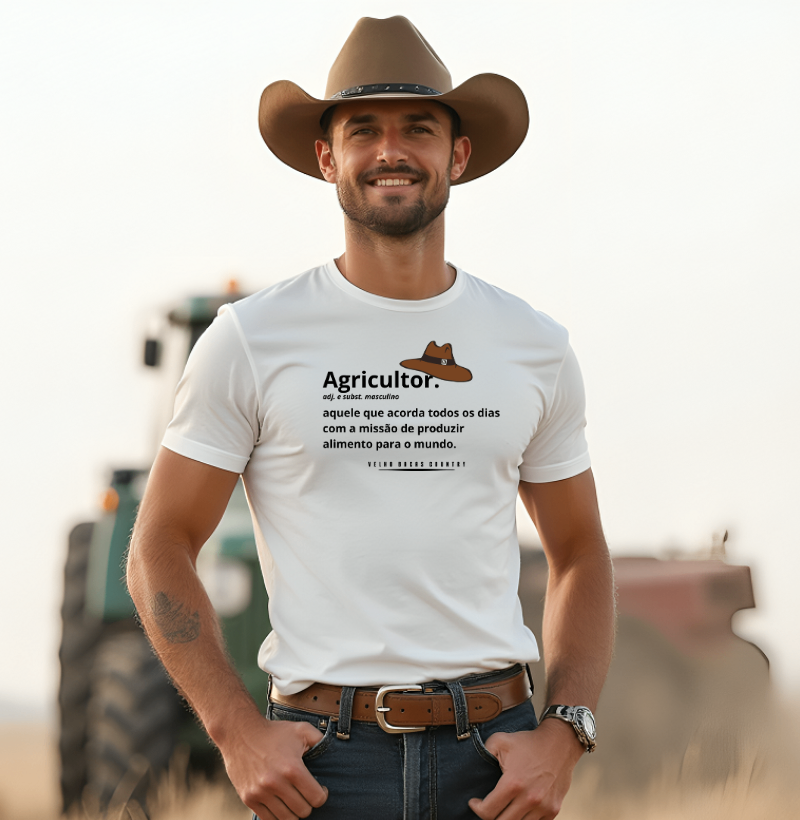 Agricultor (Estampa Chapéu) - Imagem 3