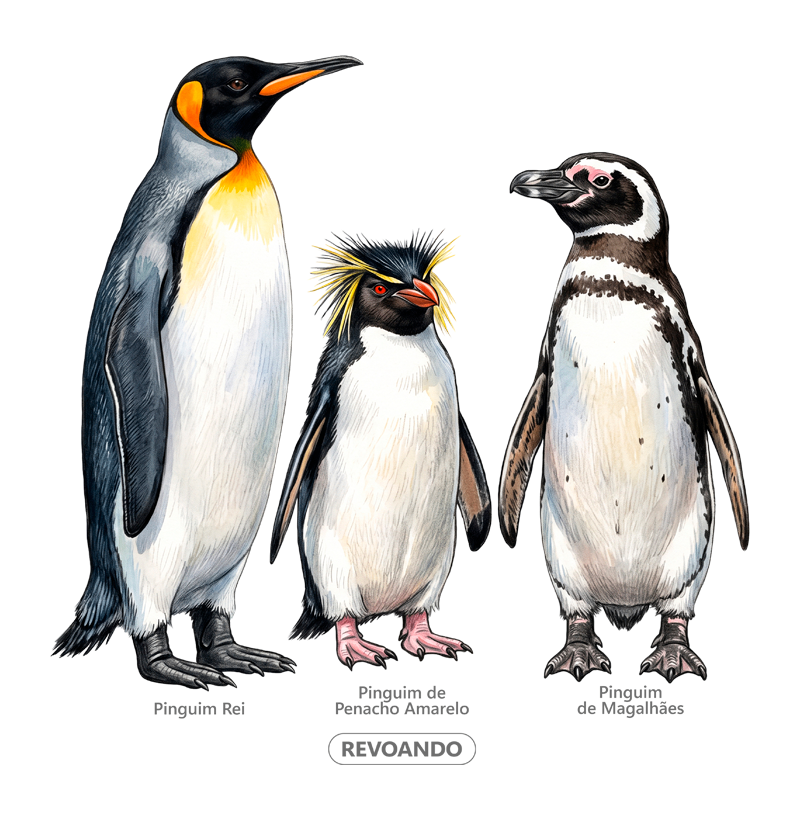 Traços Alados - Coletivo Pinguins - Infantil - Imagem 2