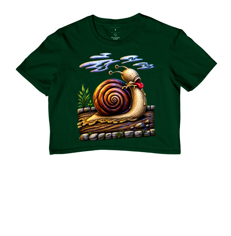 Cropped Caracol 3D - Imagem 3
