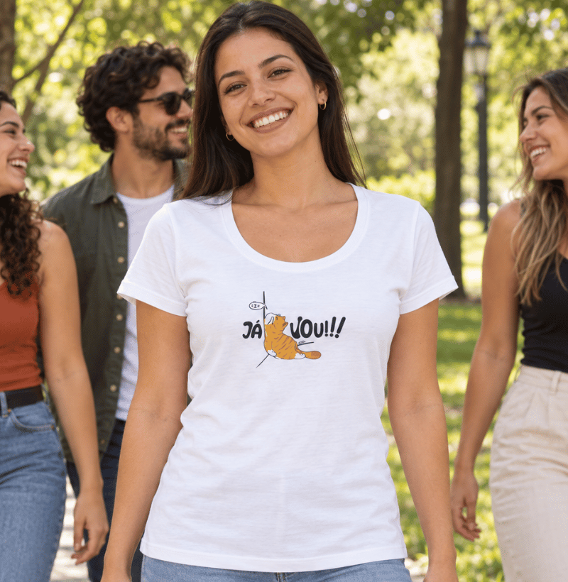 Camiseta Gato Preguiça - Imagem 2
