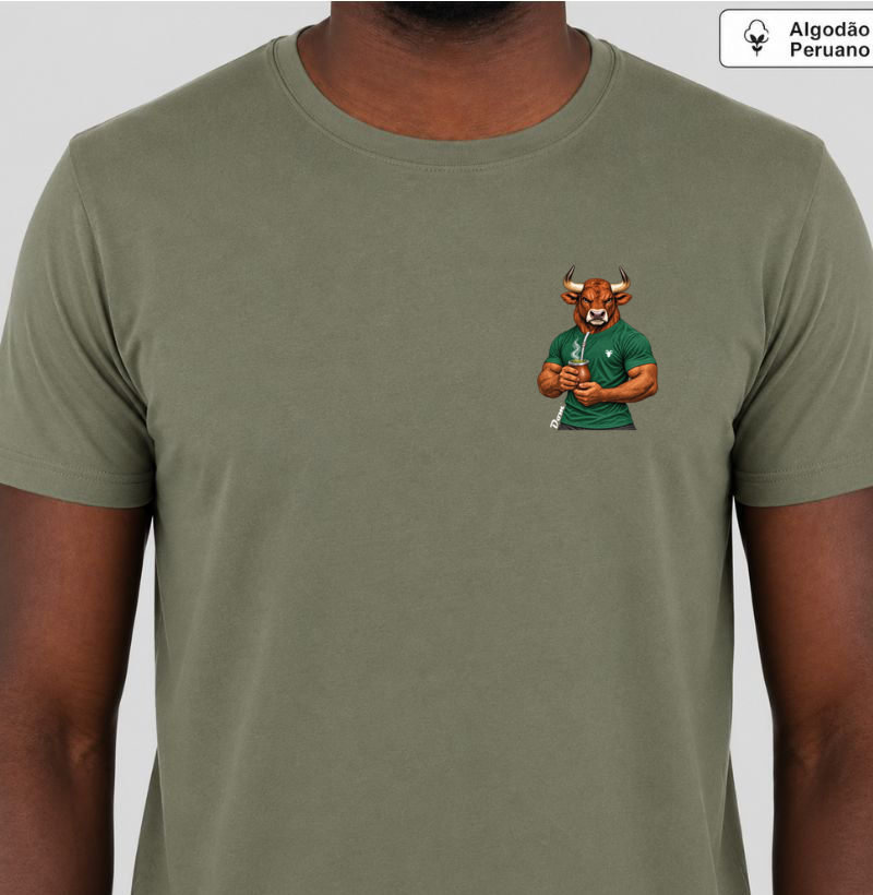 Camiseta Peruano Touro Gaúcho (bolso) - Imagem 4