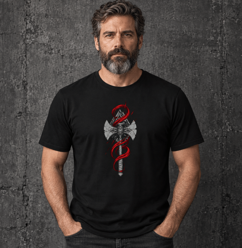Double Axe Red spiral - Imagem 2