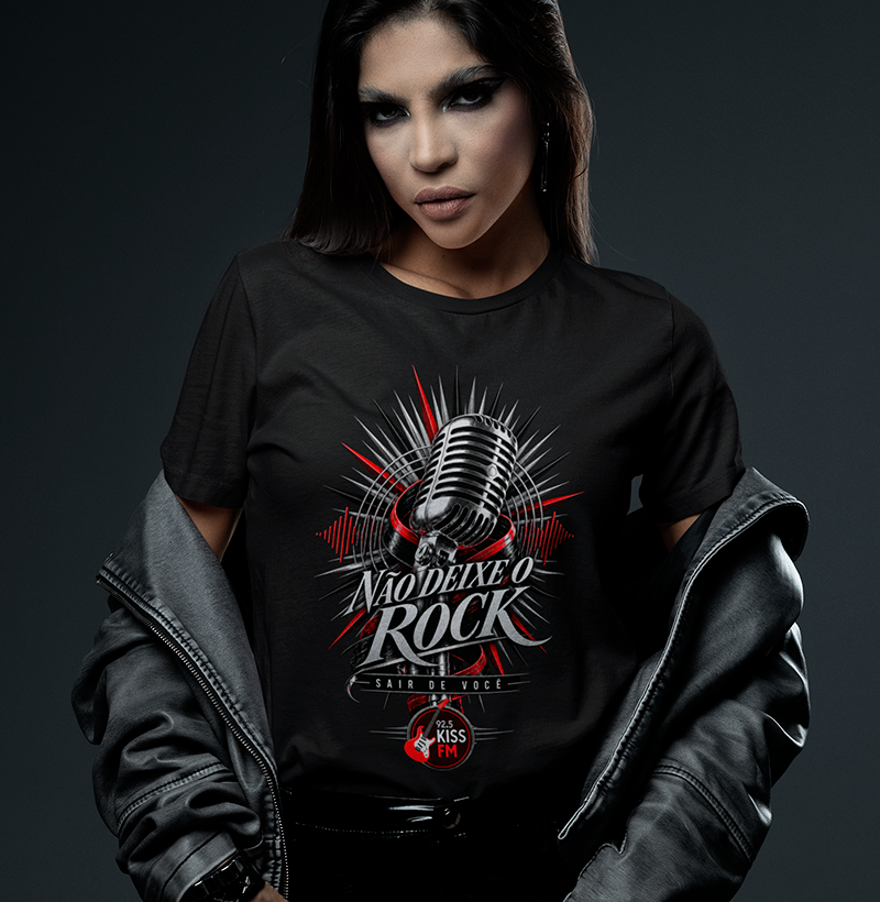 Vintage Não Deixe o Rock Sair de Você - Imagem 2