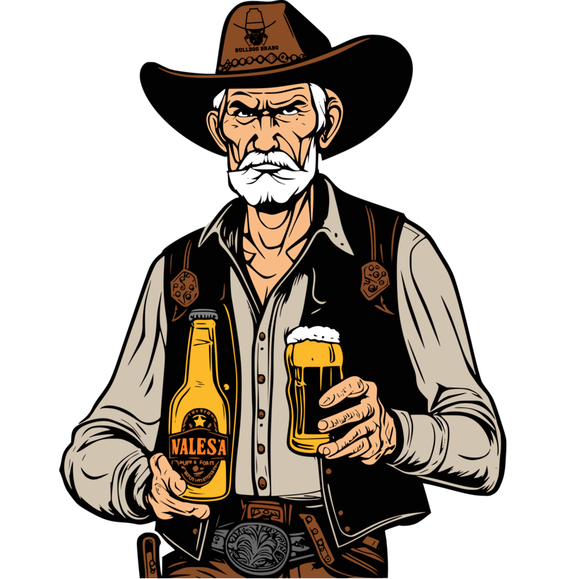 Old Man Beer Bulldog Brabo - Imagem 2