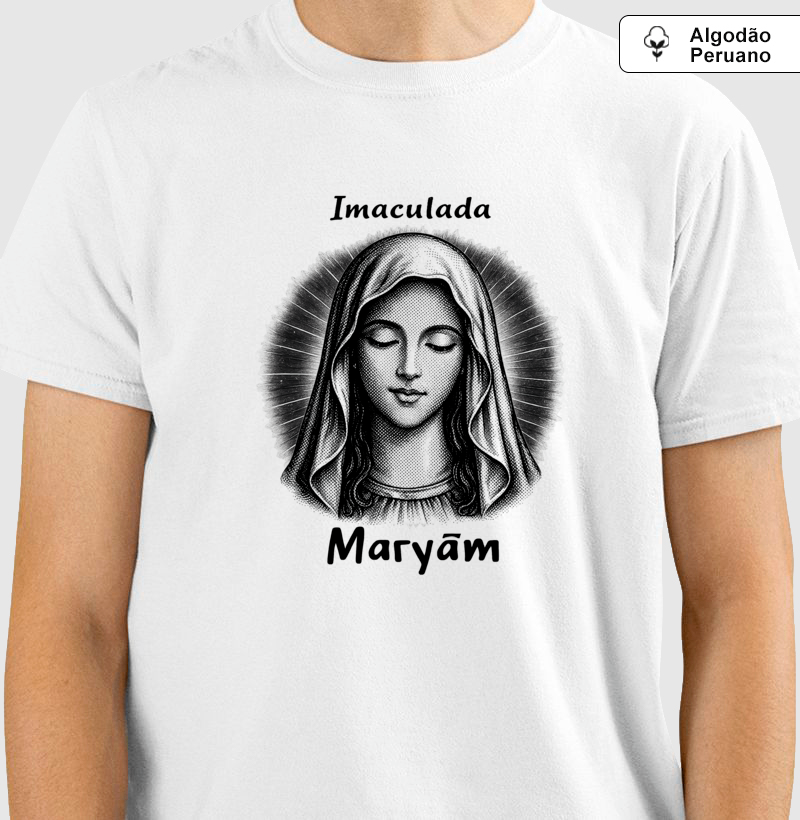 Maryām • Imaculada (algodão peruano) - Imagem 3