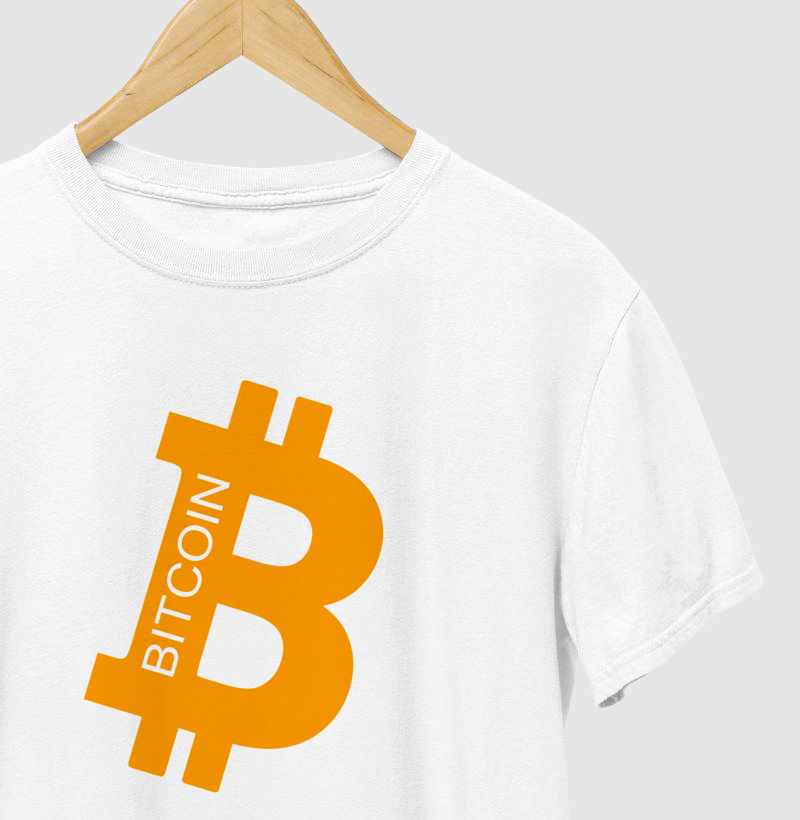 Camiseta Bitcoin Logo Grande - Imagem 3