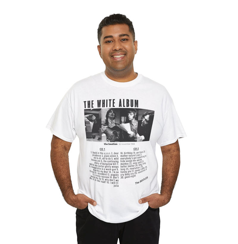 Camiseta White Album CDs White - Imagem 3