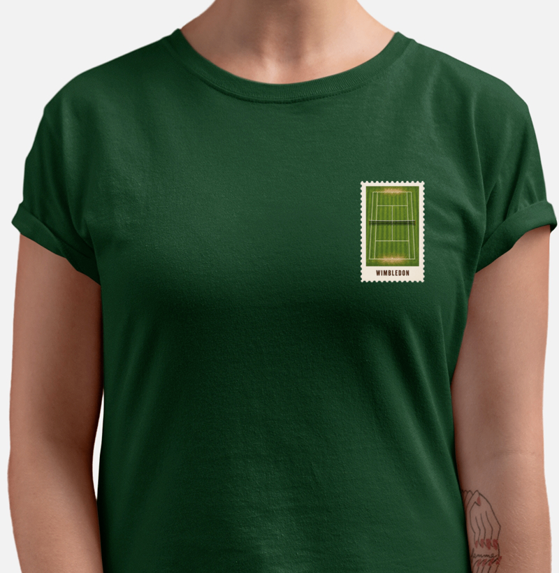 Camiseta Selo Wimbledon (masculino e feminino) - Imagem 3