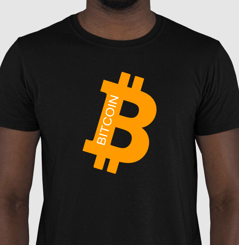 Camiseta Bitcoin Logo Grande - Imagem 2