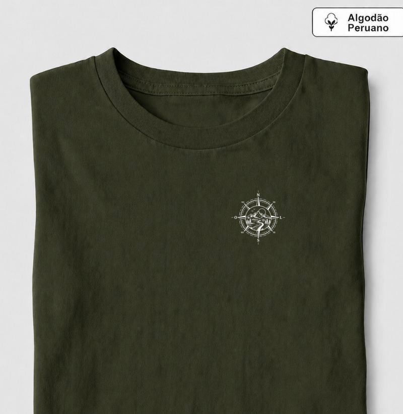 Camiseta Algodão Peruano | Bússola do Viajante - Imagem 2