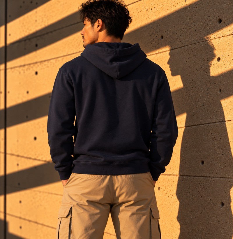 TRM Timeless Hoodie Navy - Imagem 2