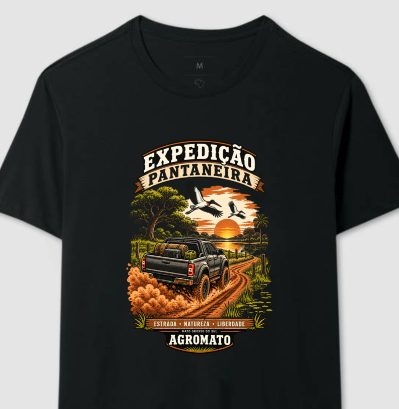 Camiseta Expedição Pantaneira - Imagem 2