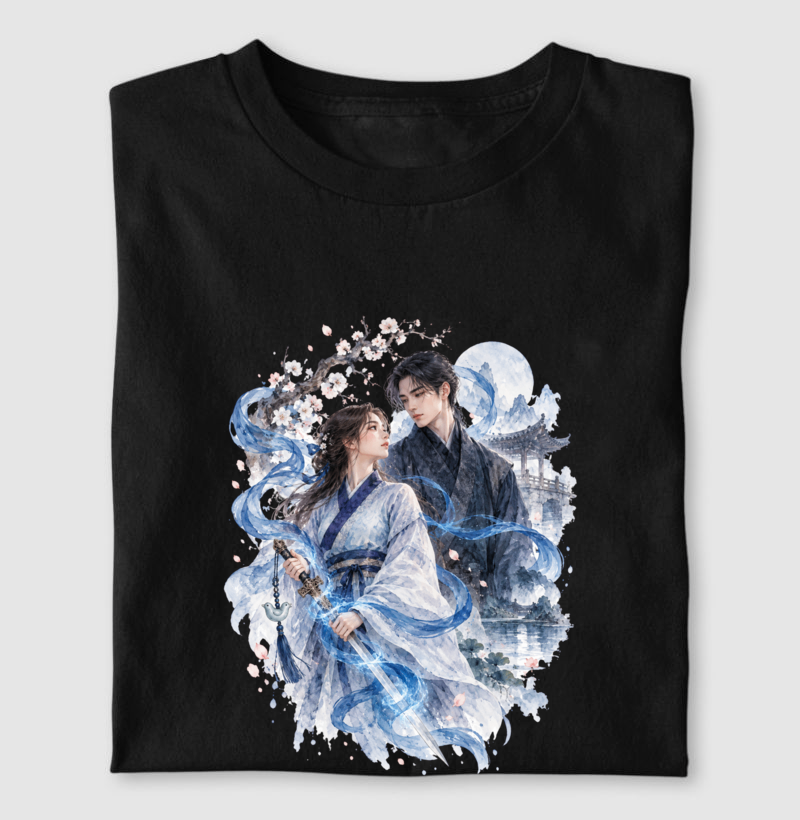 Camiseta Dorama Espírito Azul | Espada, Magia e Romance - Entre Almas e Destinos - Imagem 4