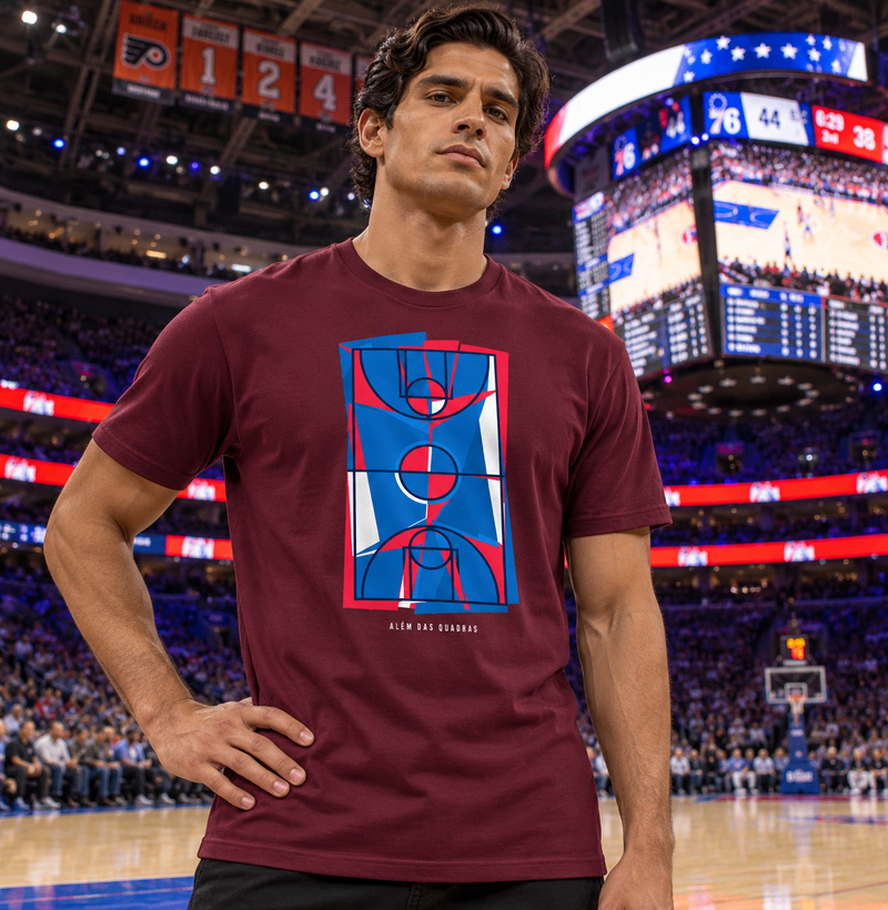 Camiseta de Basquete Piso — Philadelphia - Imagem 4